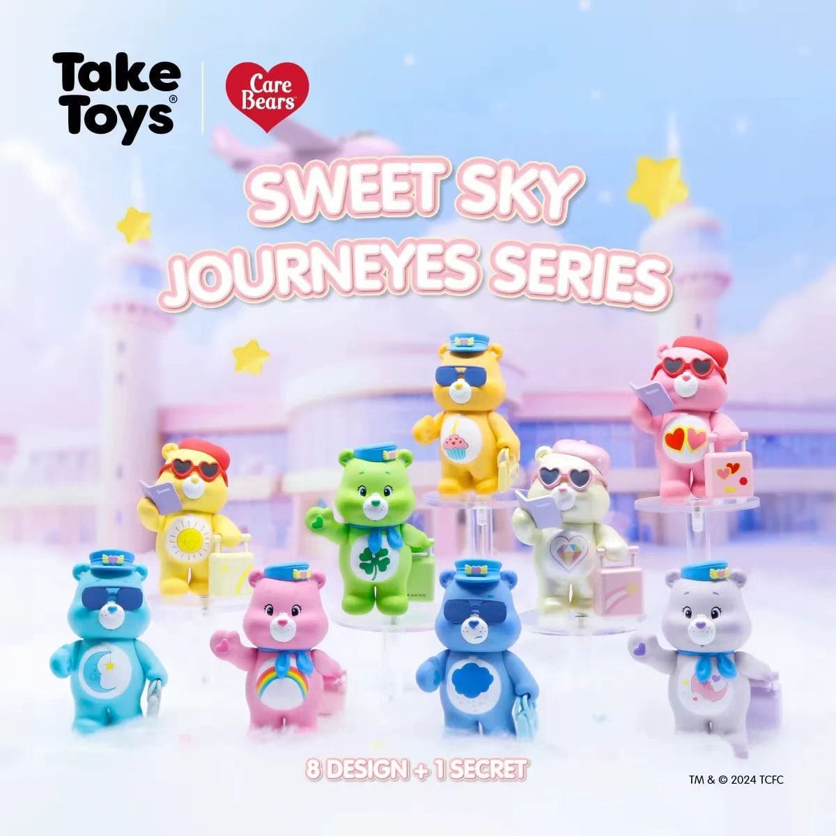 Care bear SWEET' SKYJOURNEYES SERIES