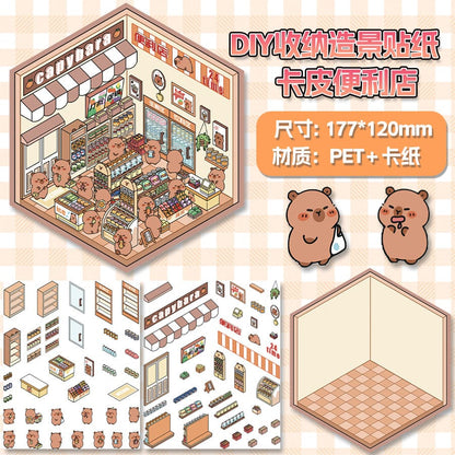 🎉🎉3D Scene Stickers-$10 free shipping  free tweezers🎉🎉