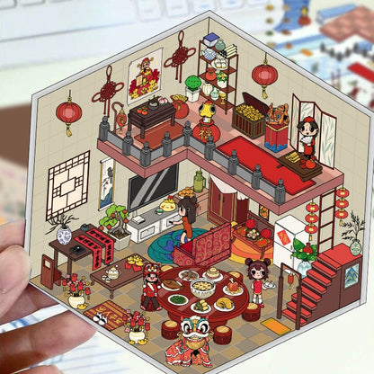 🎉🎉3D Scene Stickers-$10 free shipping  free tweezers🎉🎉