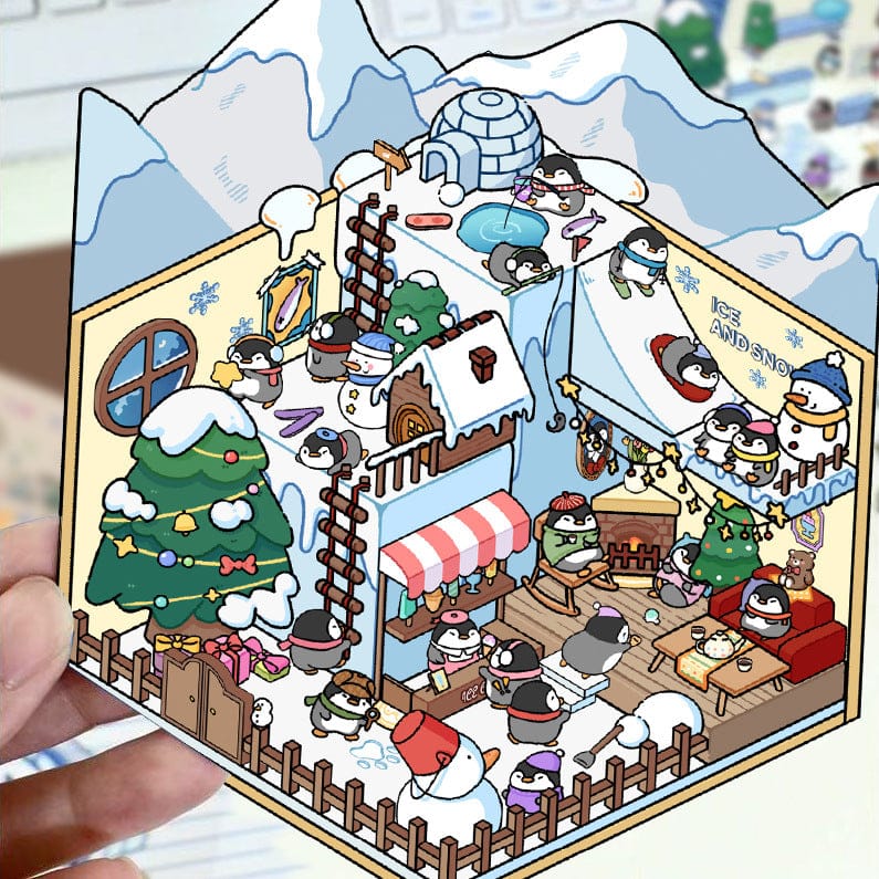 🎉🎉3D Scene Stickers-$10 free shipping  free tweezers🎉🎉