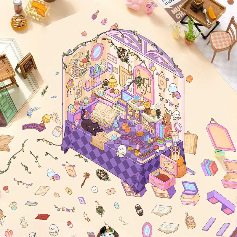 🎉🎉3D Scene Stickers-$10 free shipping  free tweezers🎉🎉