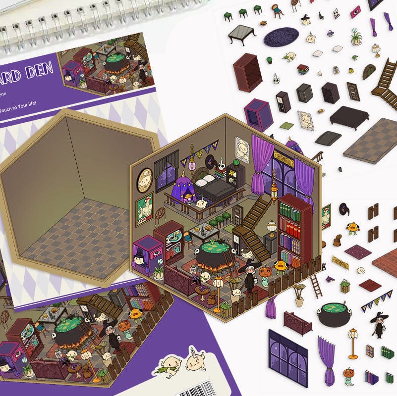 🎉🎉3D Scene Stickers-$10 free shipping  free tweezers🎉🎉