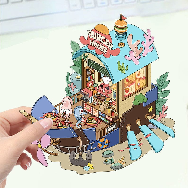 🎉🎉3D Scene Stickers-$10 free shipping  free tweezers🎉🎉