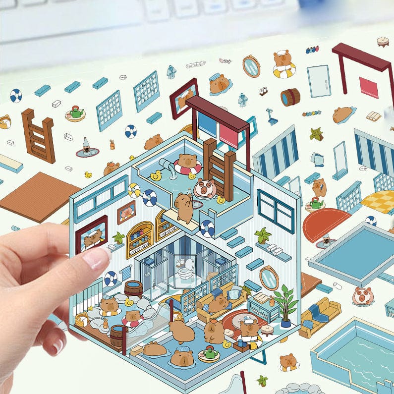 🎉🎉3D Scene Stickers-$10 free shipping  free tweezers🎉🎉