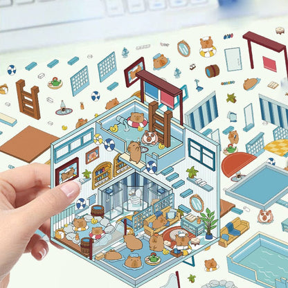 🎉🎉3D Scene Stickers-$10 free shipping  free tweezers🎉🎉