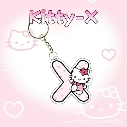 hello kitty letter ornament
