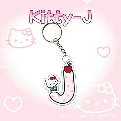 hello kitty letter ornament