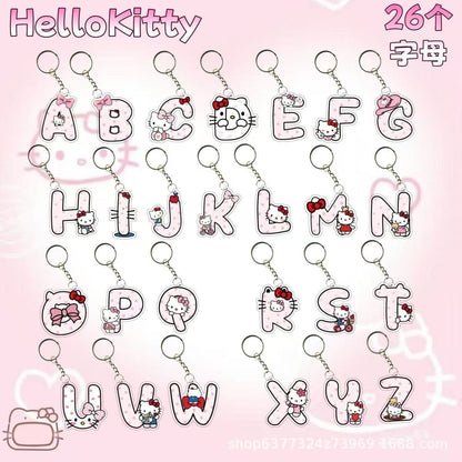 hello kitty letter ornament