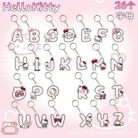 hello kitty letter ornament