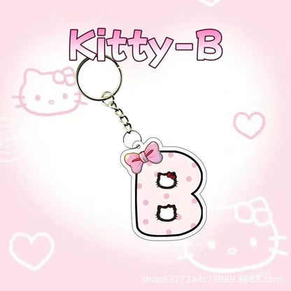 hello kitty letter ornament