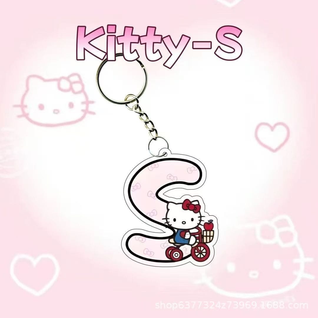 hello kitty letter ornament double game -open in live