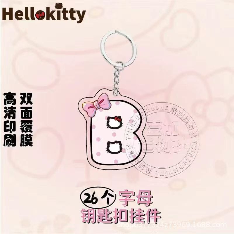 hello kitty letter ornament double game -open in live