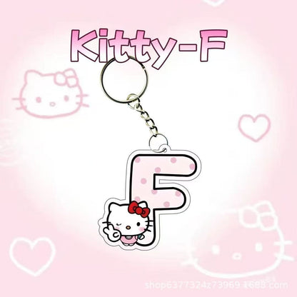 hello kitty letter ornament