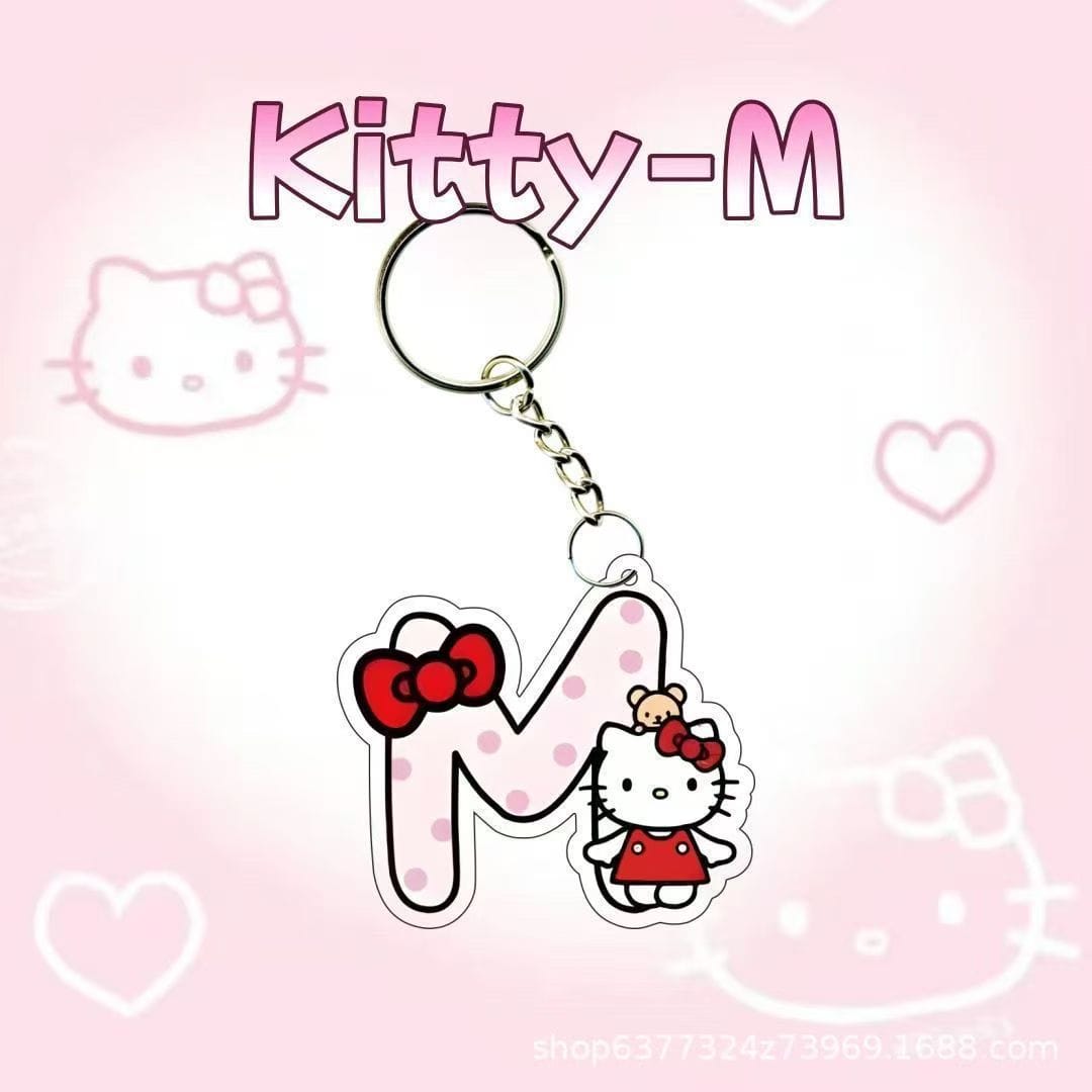 hello kitty letter ornament double game -open in live