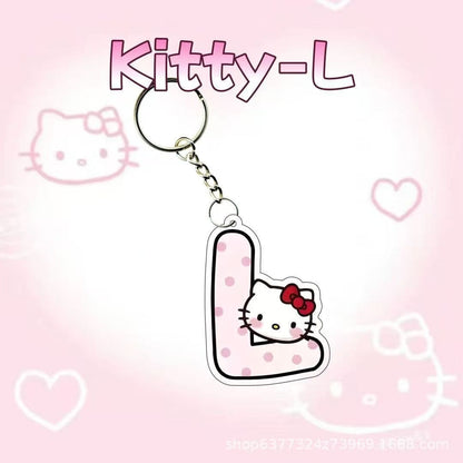 hello kitty letter ornament double game -open in live