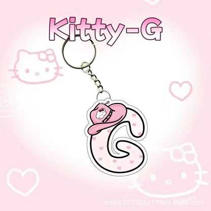 hello kitty letter ornament