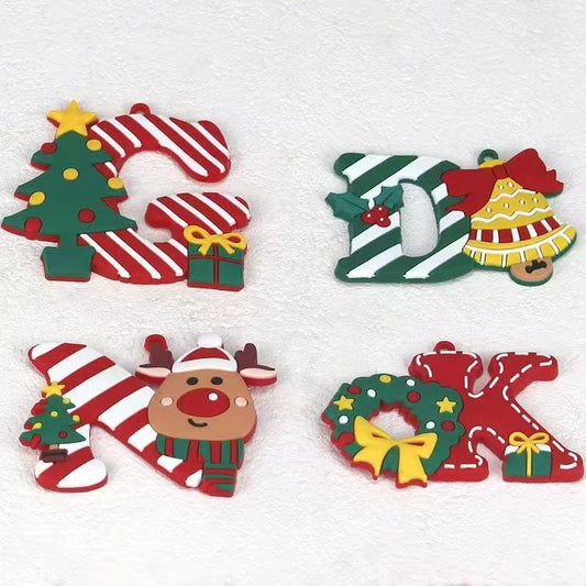 Christmas 2 letter ornament double game -open in live