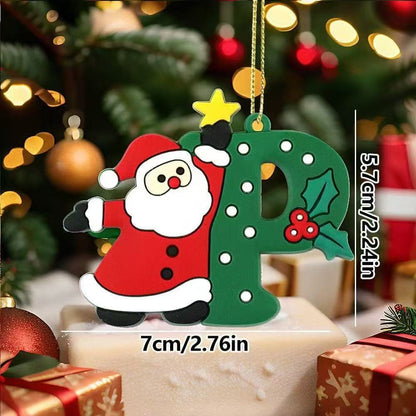 Christmas 2 letter ornament double game -open in live