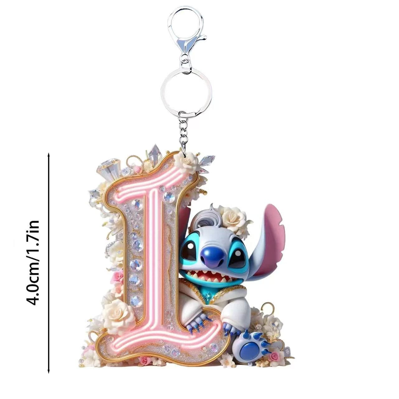 Stitch letter ornament double game -open in live