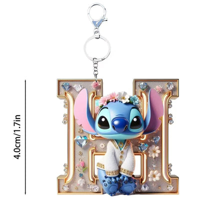 Stitch letter ornament double game -open in live