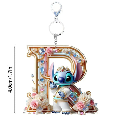 Stitch letter ornament double game -open in live