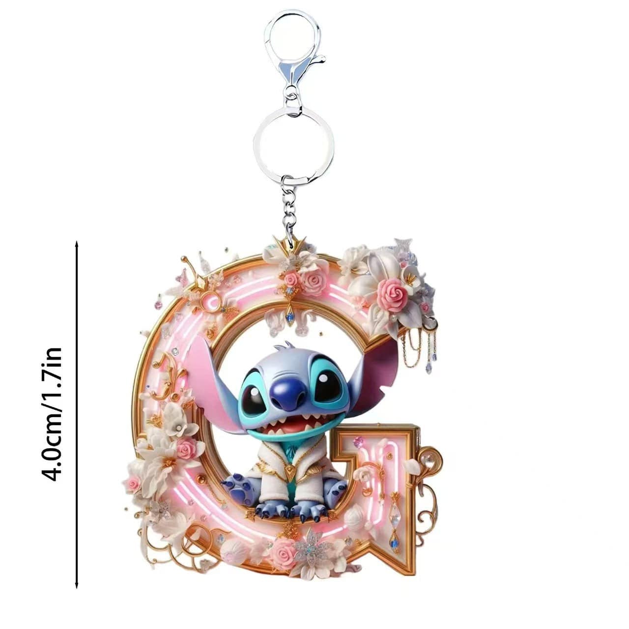 Stitch letter ornament double game -open in live