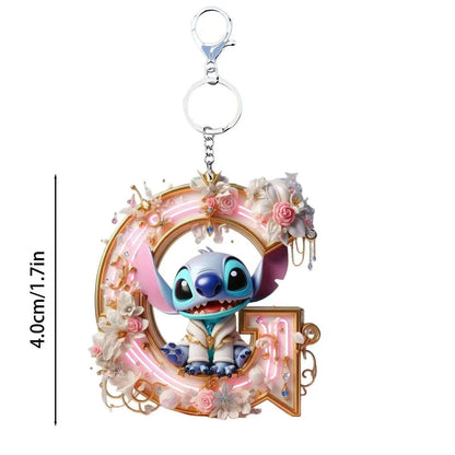 Stitch letter ornament double game -open in live