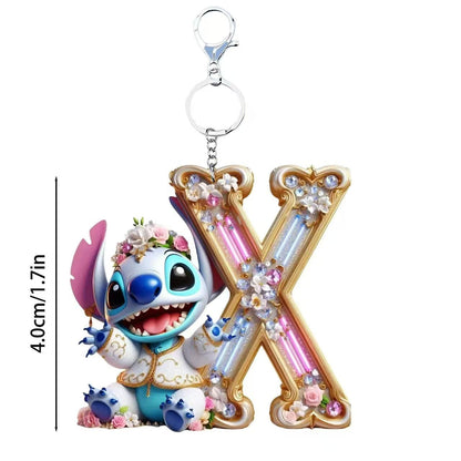Stitch letter ornament double game -open in live