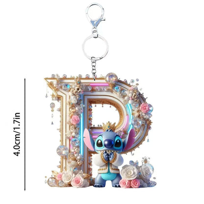 Stitch letter ornament double game -open in live