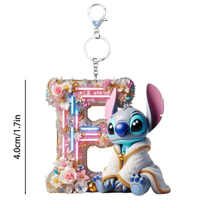 Stitch letter ornament double game -open in live