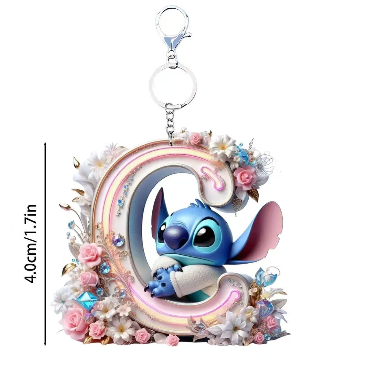 Stitch letter ornament double game -open in live