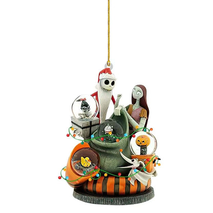 The Nightmare Before Christmas ornament double game -open in live