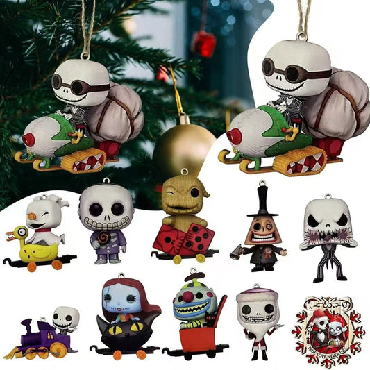 The Nightmare Before Christmas ornament double game -open in live