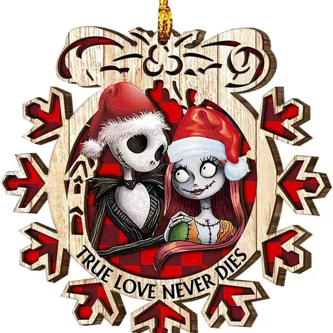 The Nightmare Before Christmas ornament double game -open in live