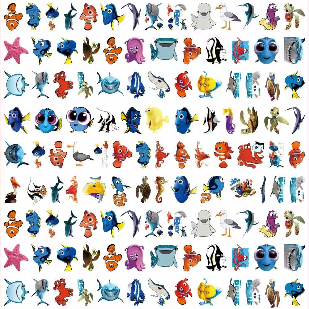 Finding Nemo 4cm Acrylic Charms for DIY match game-open in live