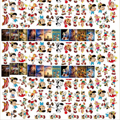 Pinocchio 4cm Acrylic Charms for DIY match game-open in live