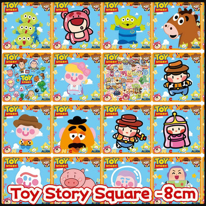 Toy Story Square 8cm Acrylic Charms for DIY match game-open in live