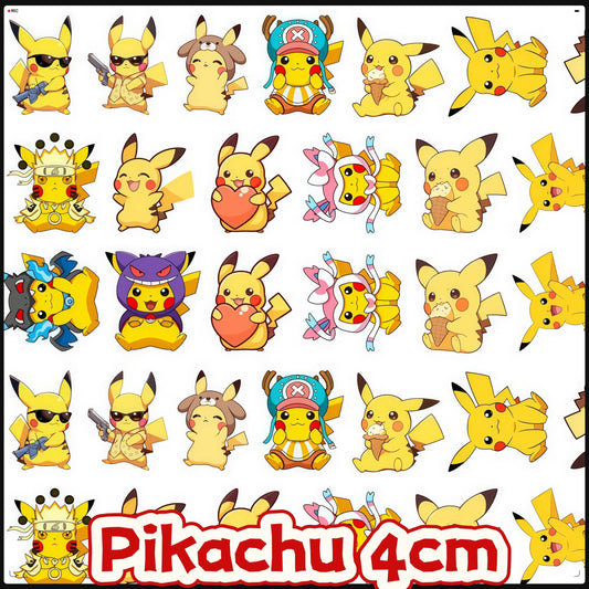 Pikachu 4cm Acrylic Charms for DIY match game-open in live