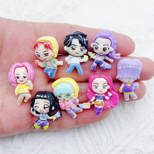 Kpop demon mini charm matching game -open in live