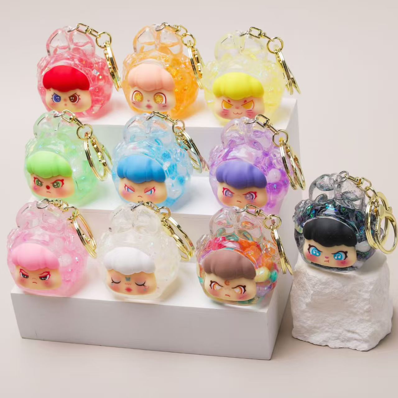 Mengmeng Rabbit keychaim match game -open in live