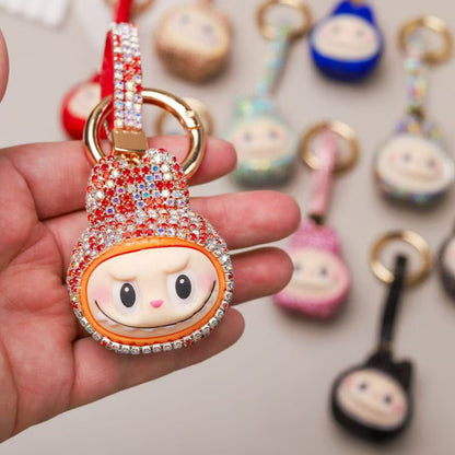 Labubu Handmade diamond pendant