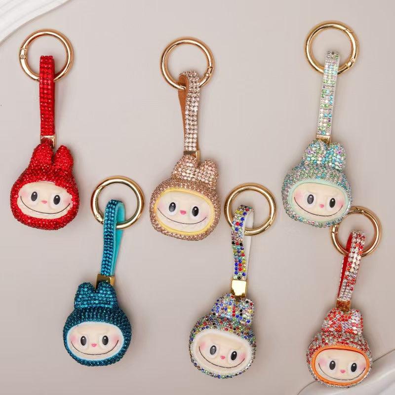 Labubu Handmade diamond pendant