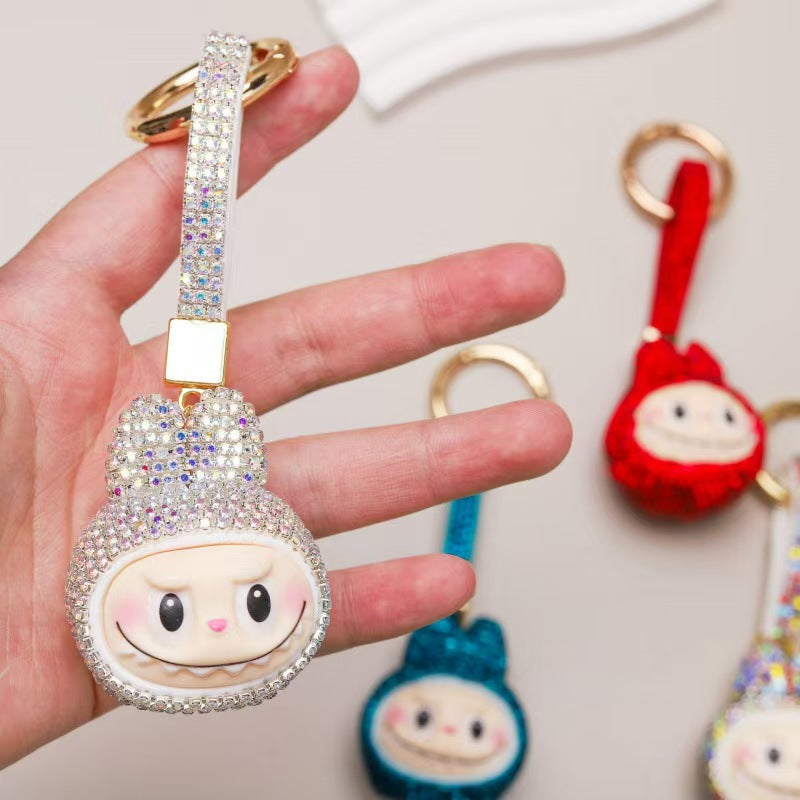 Labubu Handmade diamond pendant