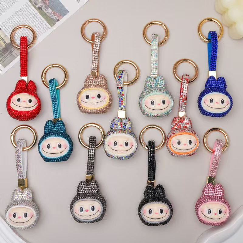 Labubu Handmade diamond pendant