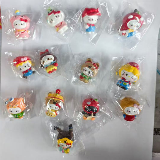 painted hello kitty pen beads match game -open in live