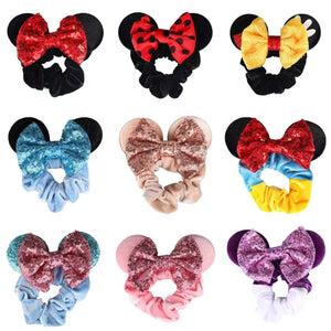 10pcs/set Mickey Minnie Bow Hair Band
