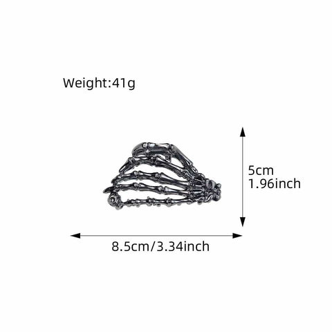 Gothic Ghost Hand Claw Hair Clip