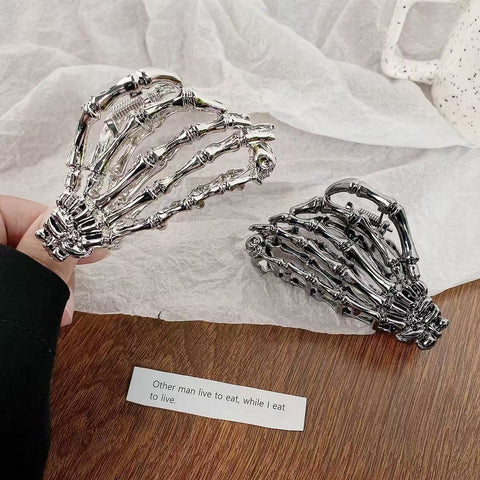 Gothic Ghost Hand Claw Hair Clip