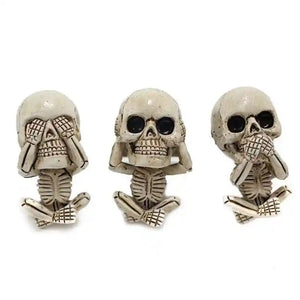3pcs/set Skull Car Air Vent Clip