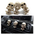 3pcs/set Skull Car Air Vent Clip